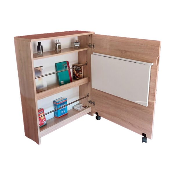 Bureau Pliable Compact Économiseur D'espace 2 En 1 – Image 3