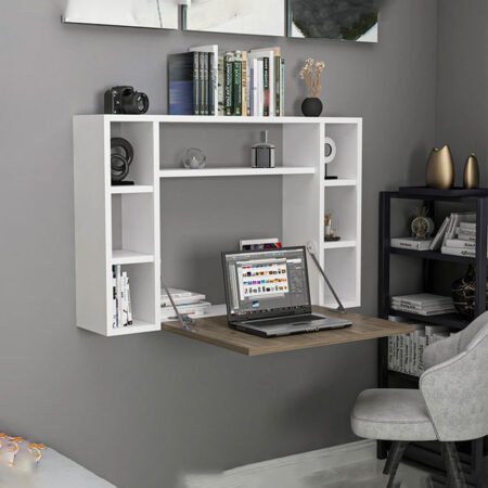 Bureau Mural Pliable Économiseur D’espace