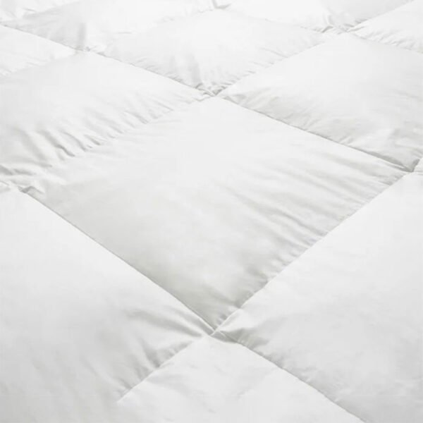 Couette Blanche 100% Coton Naturel de Haute Qualité Lavable – Image 4