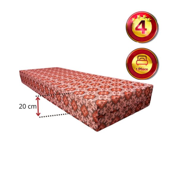 Matelas En Mousse 1 Place 4 Étoiles | Hauteur 20 cm