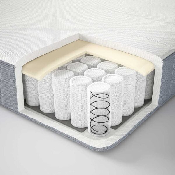 Matelas à Ressort Ensaché + Mousse à Mémoire de Forme OrthoPlus 2 Places – Image 4