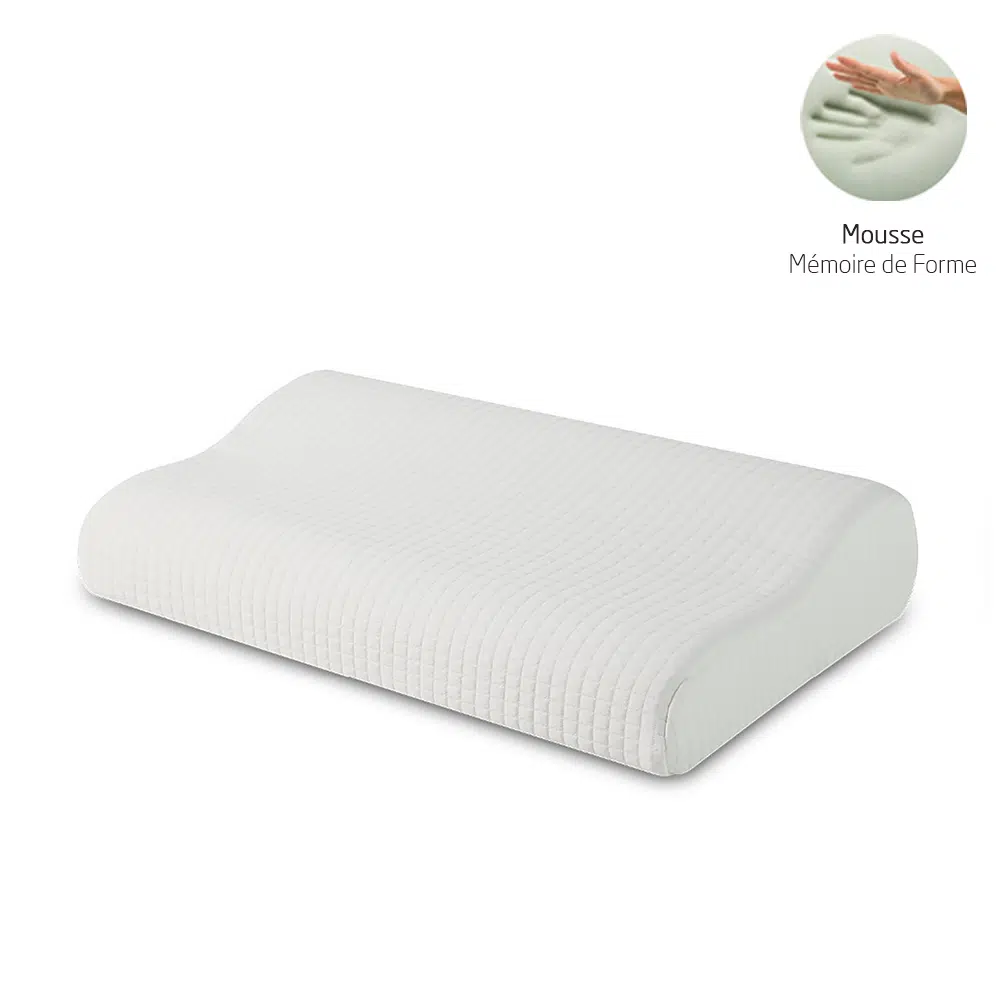 Oreiller Ergonomique Courbée
